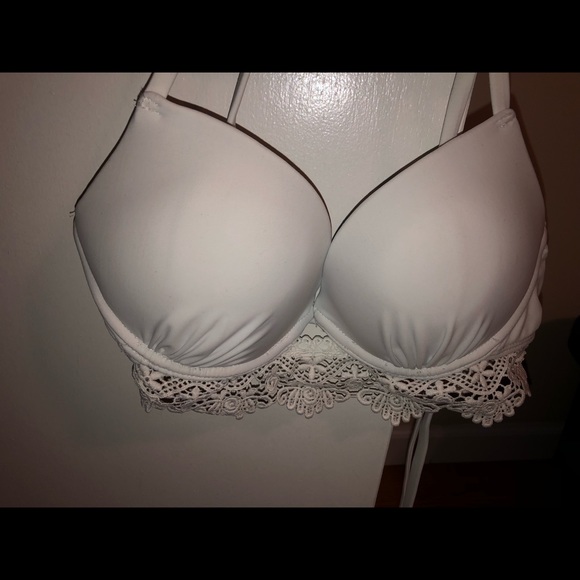 White bathing suit top - Picture 2 of 2